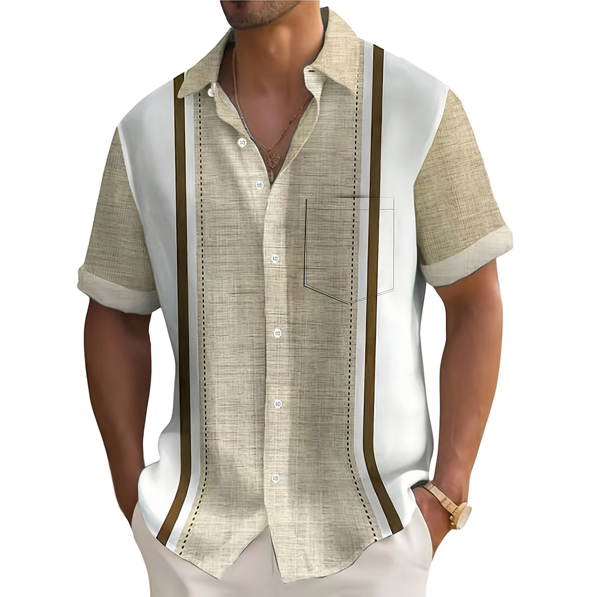 Matteo | Camicia Resort a Righe