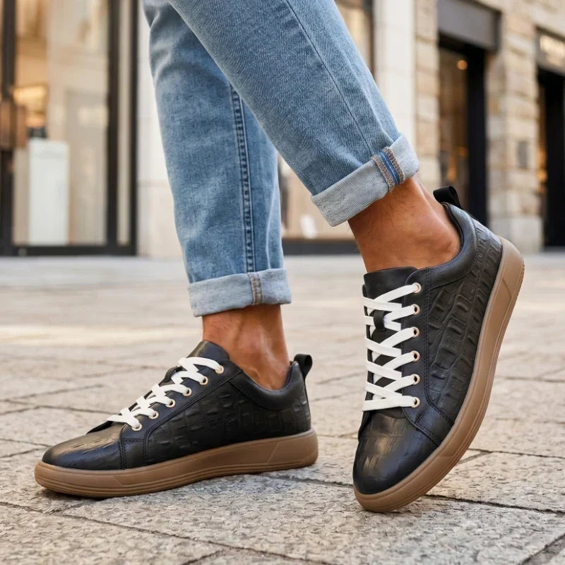 Enzo | Sneaker Minimal in Pelle
