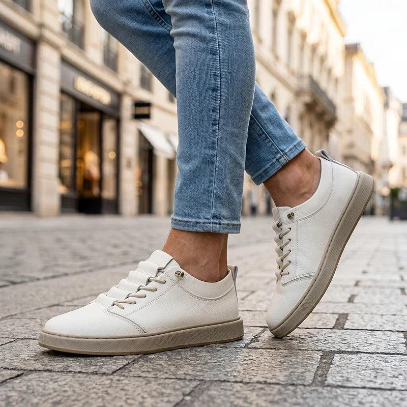 Leonardo | Sneaker Linea Pulita in Pelle