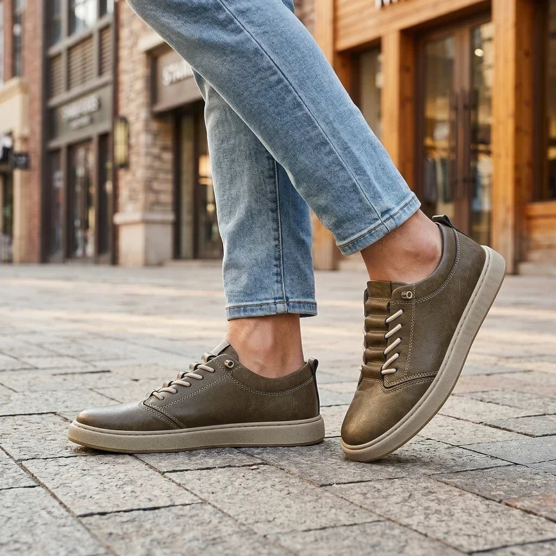 Leonardo | Sneaker Linea Pulita in Pelle