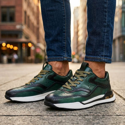 Ottavio | Sneaker Color Block in Pelle