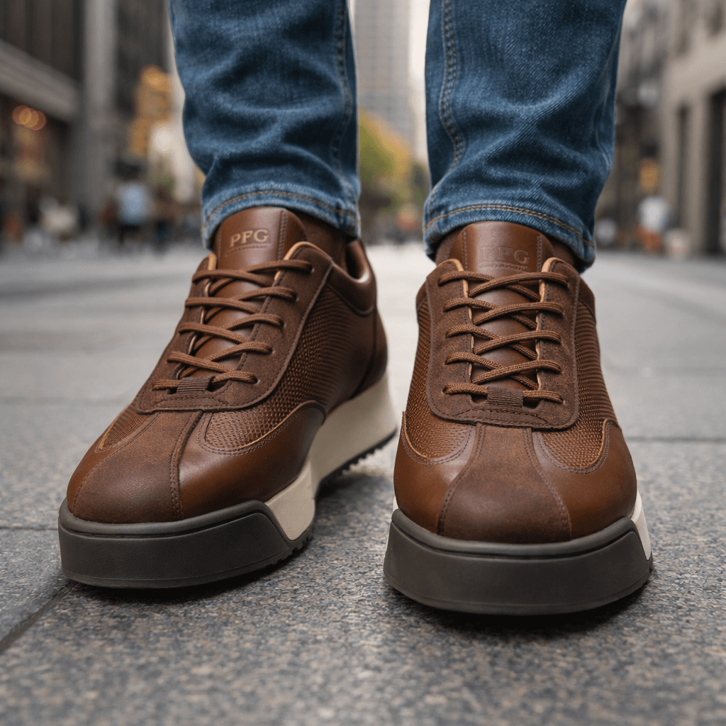 Zeno | Sneaker Casual in Pelle
