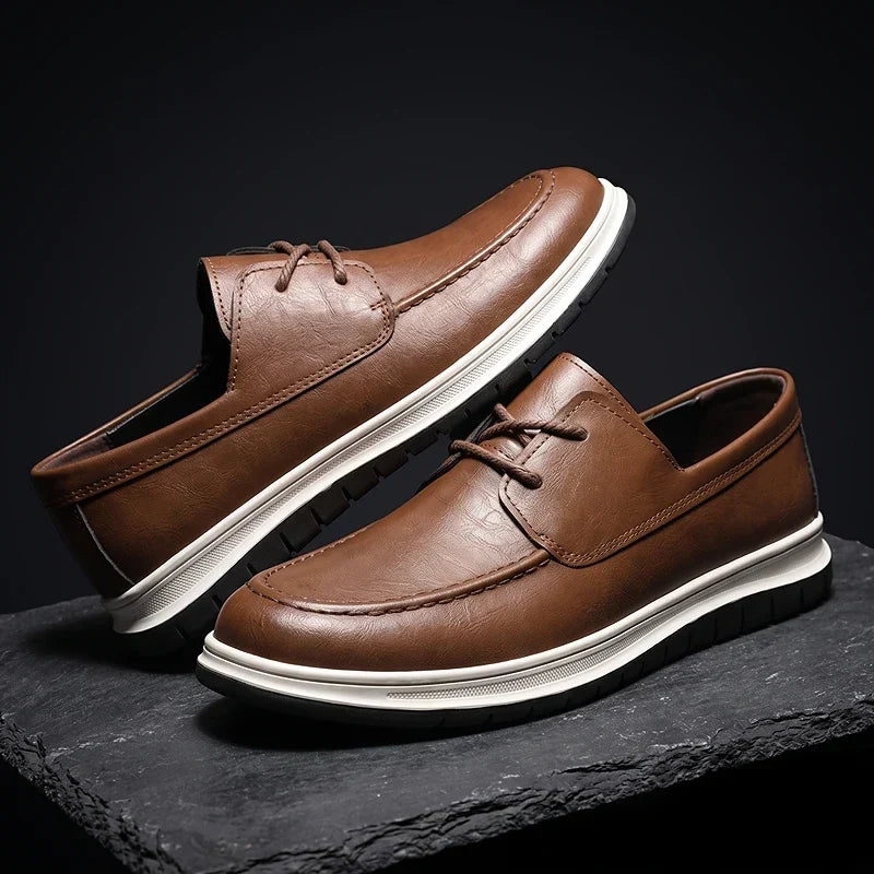 Elio | Sneaker Terra in Pelle