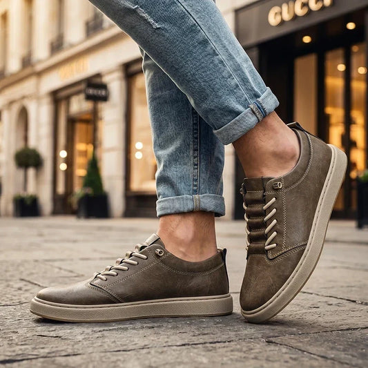 Leonardo | Sneaker Linea Pulita in Pelle