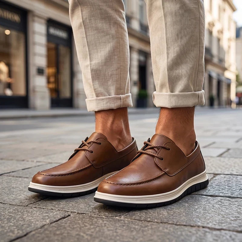 Elio | Sneaker Terra in Pelle