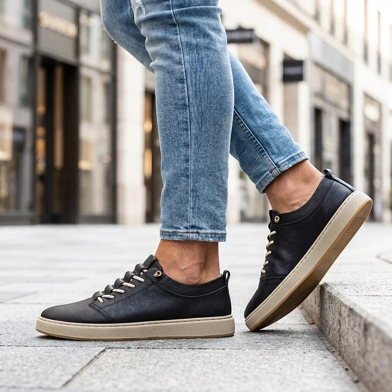 Leonardo | Sneaker Linea Pulita in Pelle