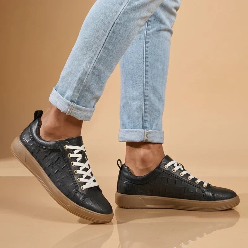 Enzo | Sneaker Minimal in Pelle