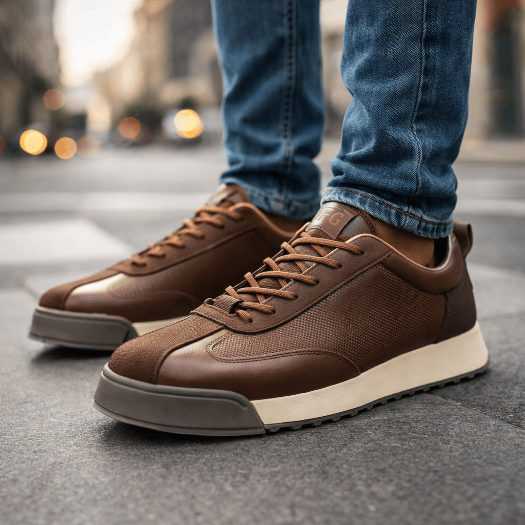 Zeno | Sneaker Casual in Pelle