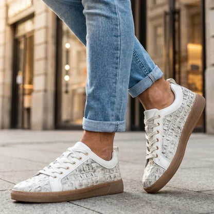 Enzo | Sneaker Minimal in Pelle