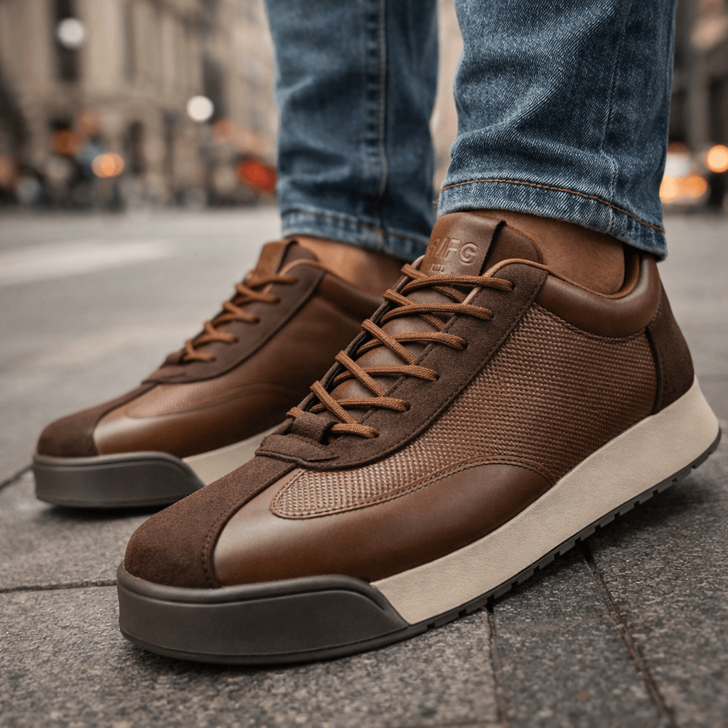 Zeno | Sneaker Casual in Pelle