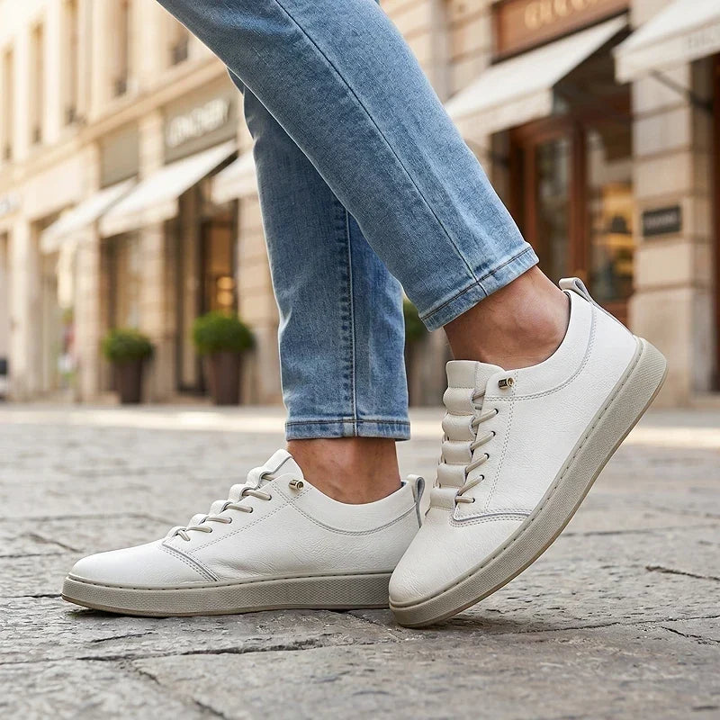Leonardo | Sneaker Linea Pulita in Pelle