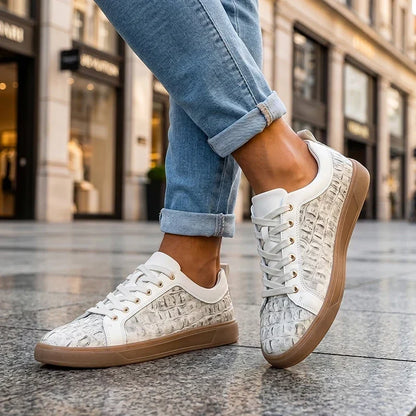 Enzo | Sneaker Minimal in Pelle