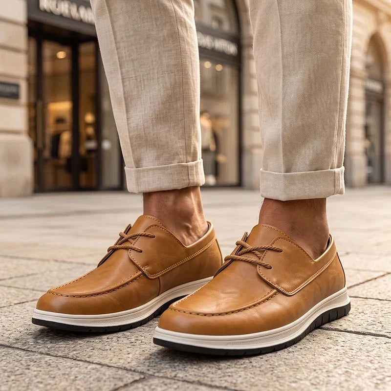 Elio | Sneaker Terra in Pelle