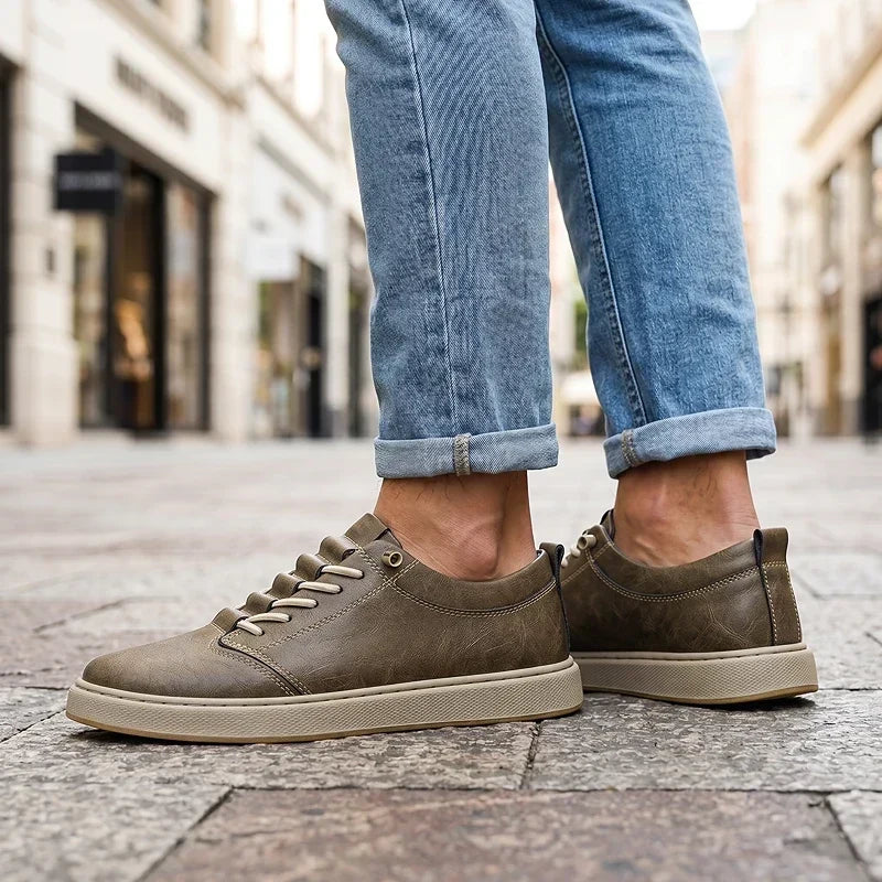 Leonardo | Sneaker Linea Pulita in Pelle
