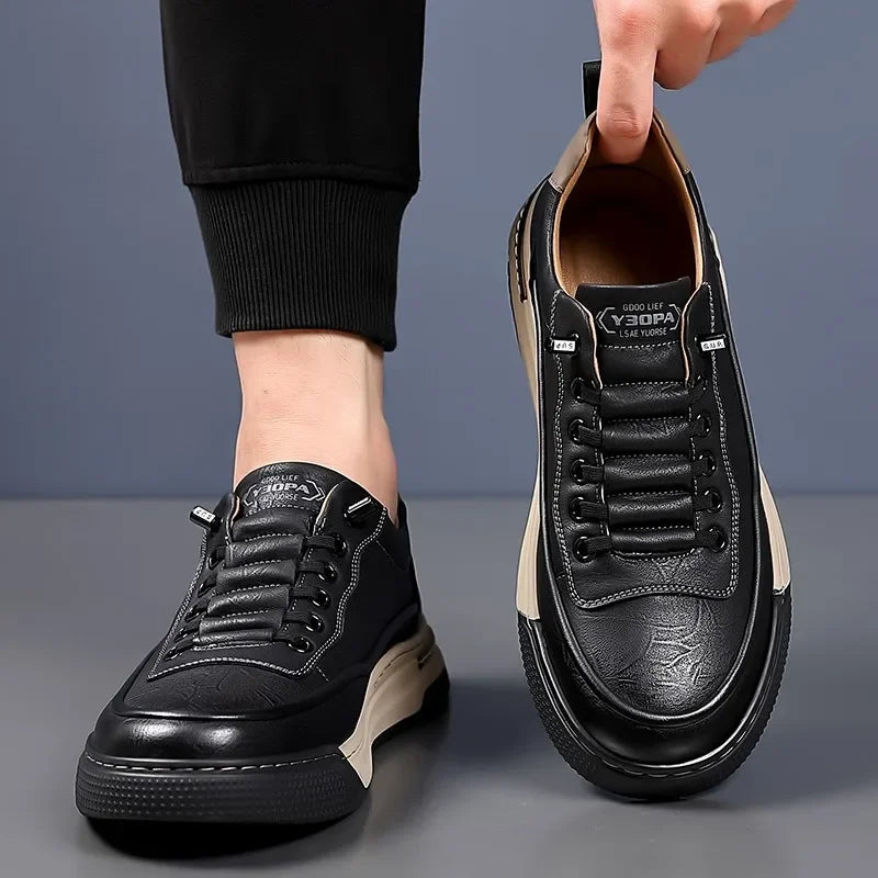 Salvatore | Scarpa Elegante con Suola Rialzata