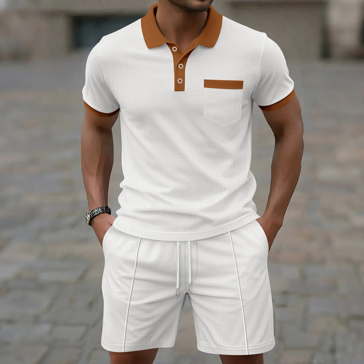 Emilio | Set Polo & Shorts Capri