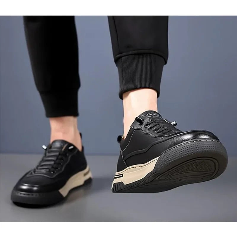 Salvatore | Scarpa Elegante con Suola Rialzata
