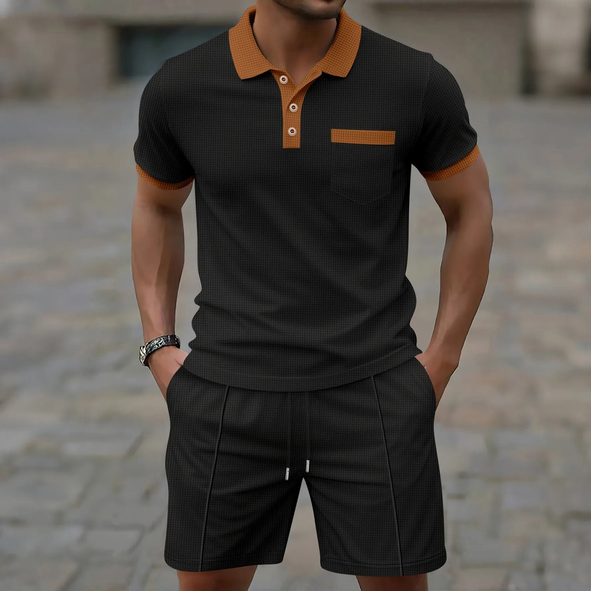 Emilio | Set Polo & Shorts Capri