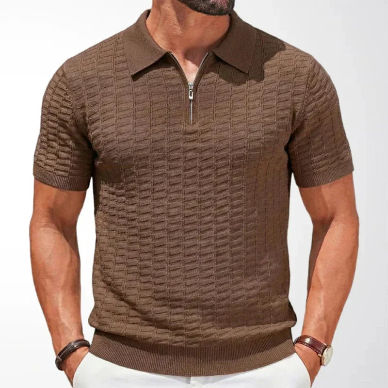 Osvaldo | Polo Zip Signature