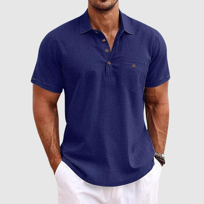 Ippolito | Polo Relaxed in Lino