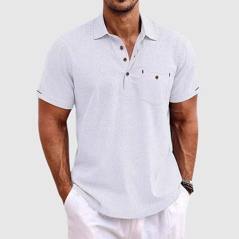 Ippolito | Polo Relaxed in Lino