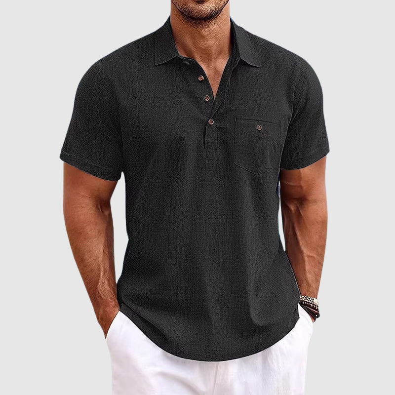 Ippolito | Polo Relaxed in Lino