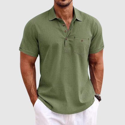 Ippolito | Polo Relaxed in Lino