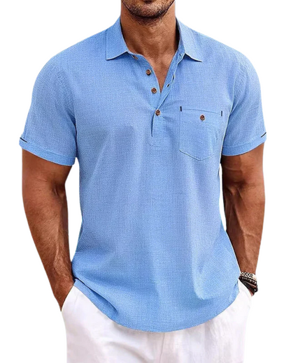 Ippolito | Polo Relaxed in Lino