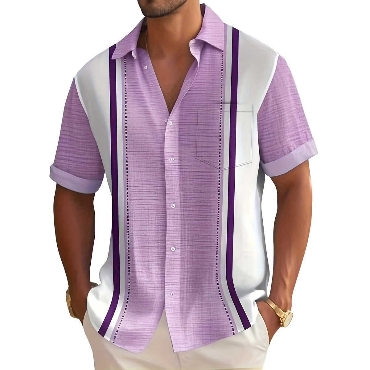 Matteo | Camicia Resort a Righe