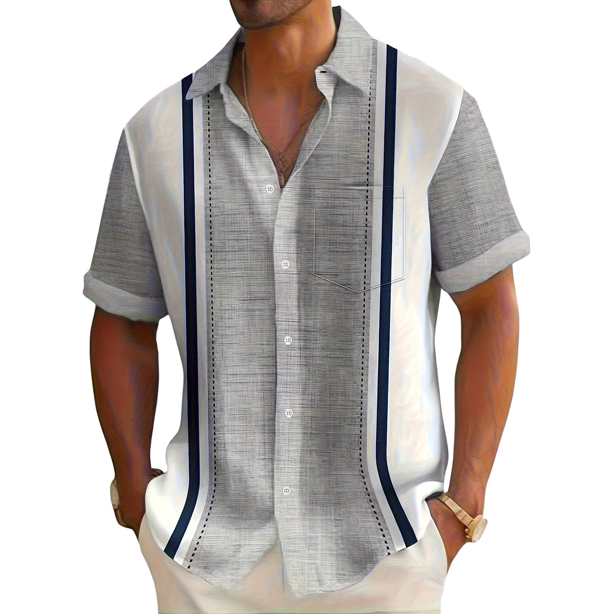 Matteo | Camicia Resort a Righe